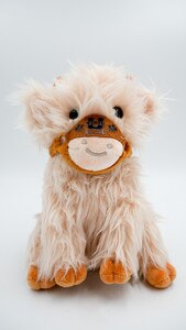 utah state highland cow thistle mascot mitties